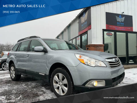 2012 Subaru Outback for sale at METRO AUTO SALES LLC in Lino Lakes MN