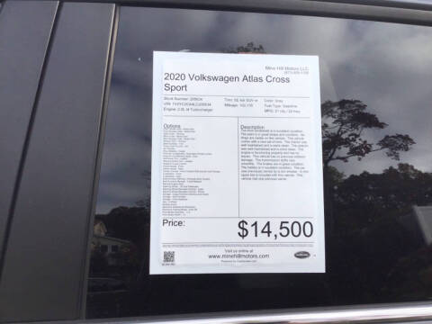 2020 Volkswagen Atlas Cross Sport SE