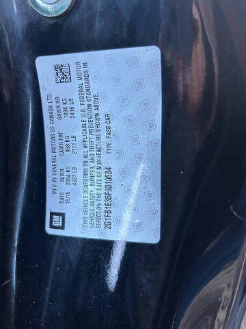 2015 Chevrolet Camaro LS