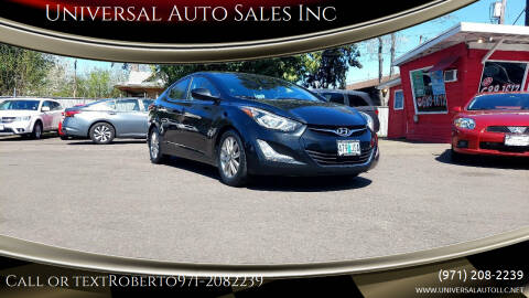 2015 Hyundai Elantra for sale at Universal Auto Sales Inc in Salem OR