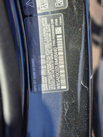 2020 BMW M8 Competition