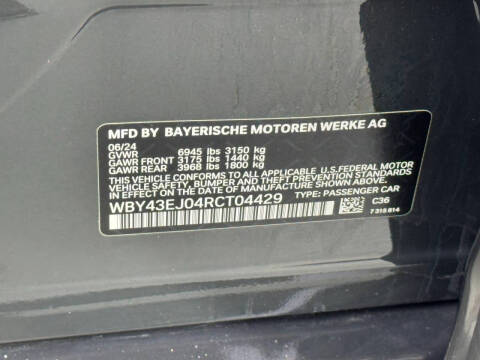 2024 BMW i7 eDrive50