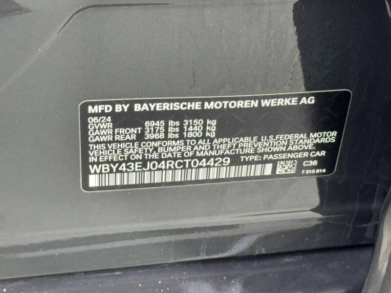 2024 BMW i7 eDrive50