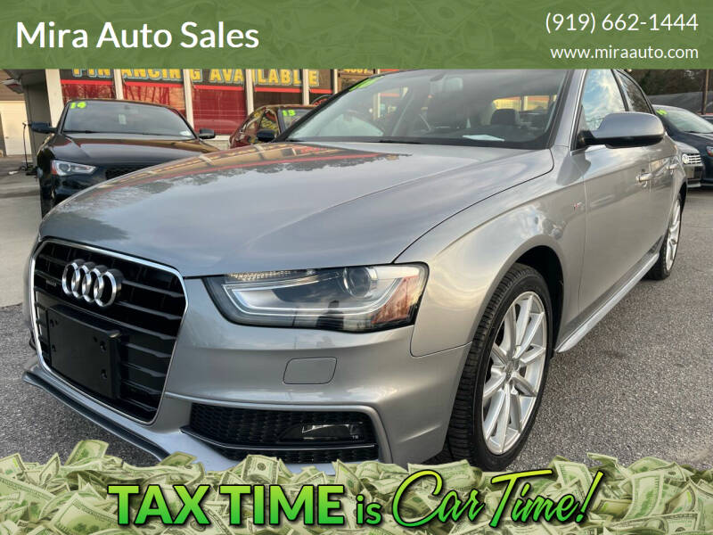 2016 Audi A4 for sale at Mira Auto Sales in Raleigh NC