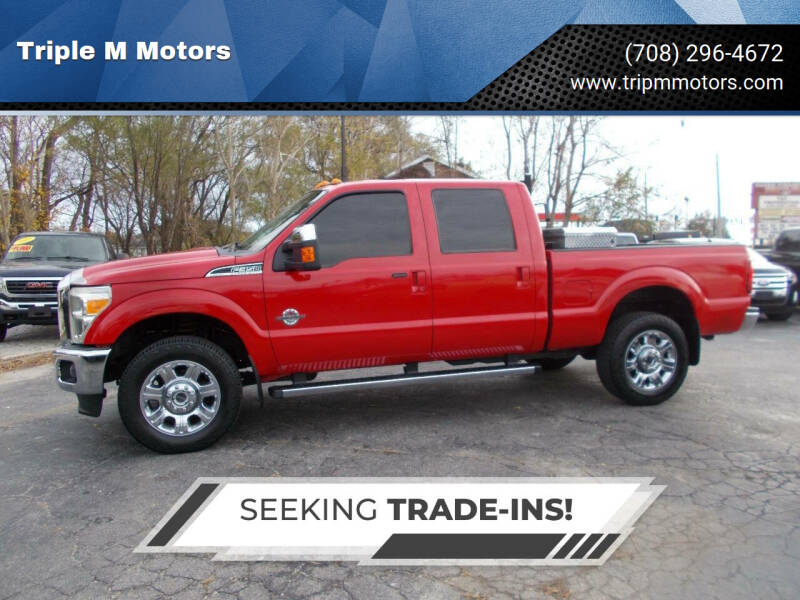 2013 Ford F-350 Super Duty for sale at Triple M Motors in Saint John IN