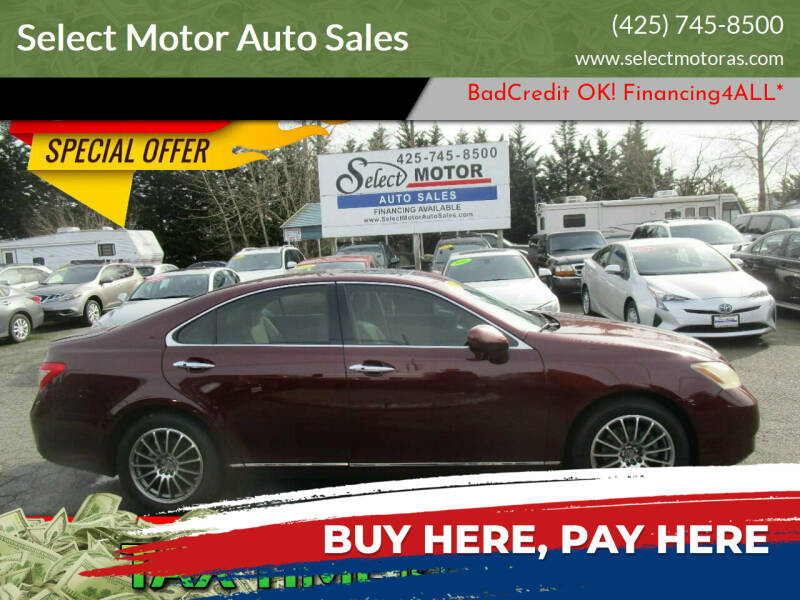 2007 Lexus ES 350 for sale at Select Motor Auto Sales in Lynnwood WA