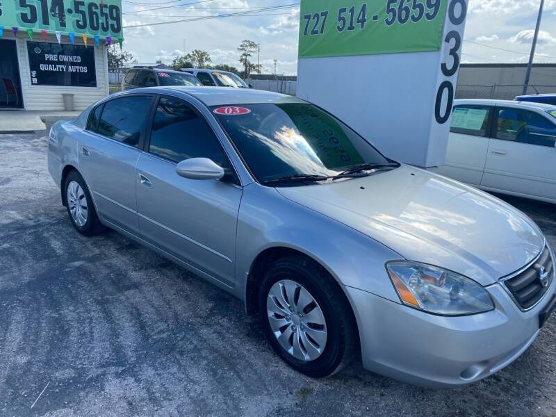 2003 Nissan Altima for sale at Jack's Auto Sales in Port Richey FL