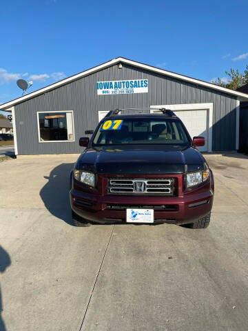 2007 Honda Ridgeline for sale at Iowa Auto Sales in Storm Lake IA