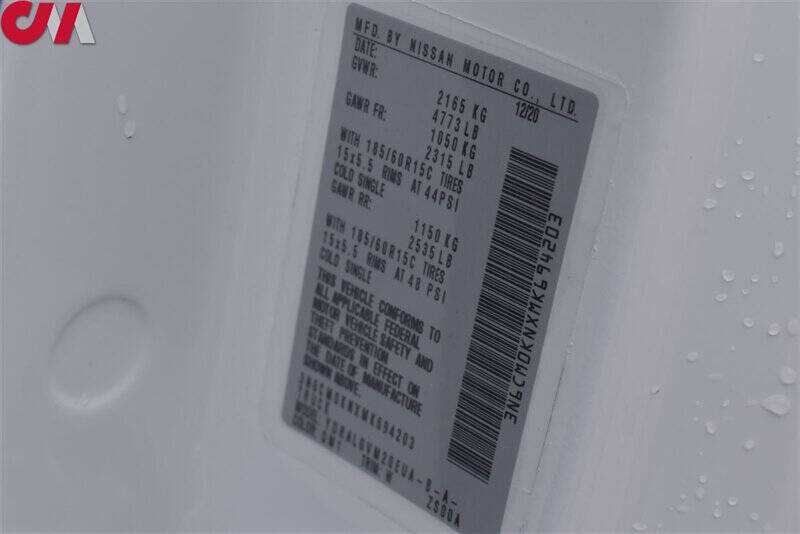 2021 Nissan NV200 SV