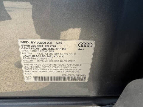 2016 Audi Q3 2.0T quattro Premium Plus