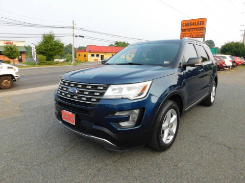 2017 Ford Explorer for sale at Cars 4 Less in Manassas VA
