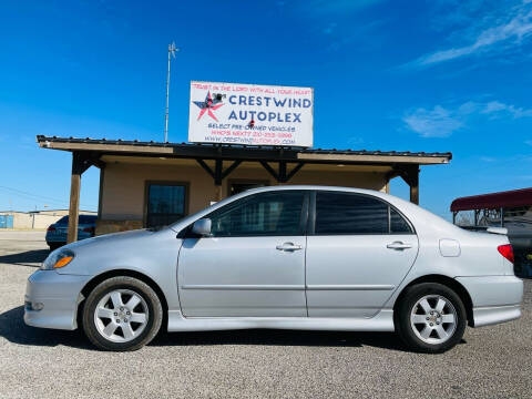 2006 Toyota Corolla for sale at Crestwind Autoplex in San Antonio TX