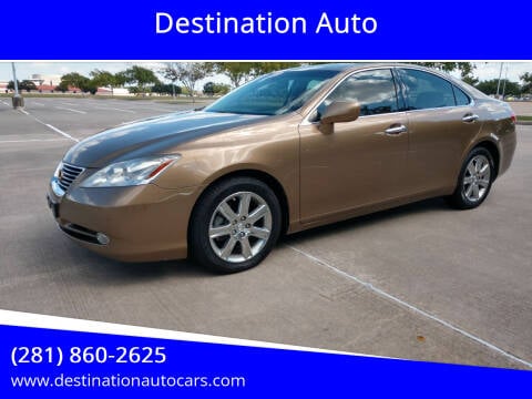 2007 Lexus ES 350 for sale at Destination Auto in Stafford TX