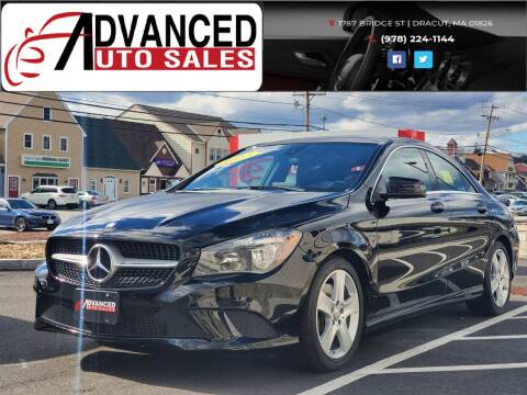 2015 Mercedes-Benz CLA for sale at Advanced Auto Sales in Dracut MA