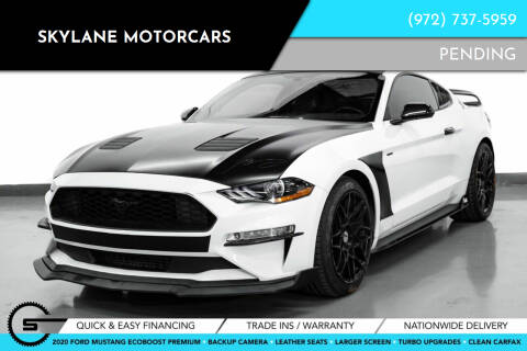 2020 Ford Mustang for sale at Skylane Motorcars in Carrollton TX