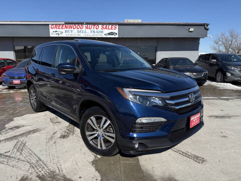 2018 Honda Pilot for sale at GREENWOOD AUTO LLC in Lincoln NE