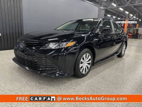 2020 Toyota Camry Hybrid for sale at Becks Auto Group in Mason OH