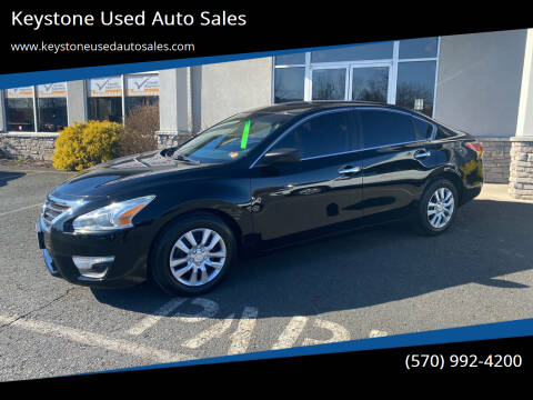 2014 Nissan Altima for sale at Keystone Used Auto Sales in Brodheadsville PA