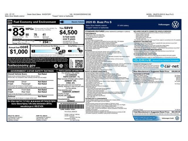 2025 Volkswagen ID. Buzz