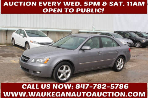 2008 Hyundai Sonata for sale at Waukegan Auto Auction in Waukegan IL