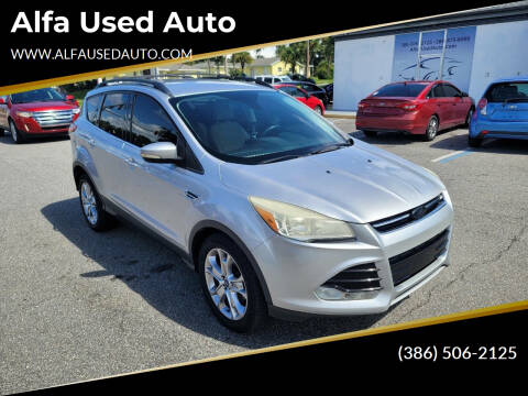 2013 Ford Escape for sale at Alfa Used Auto in Holly Hill FL