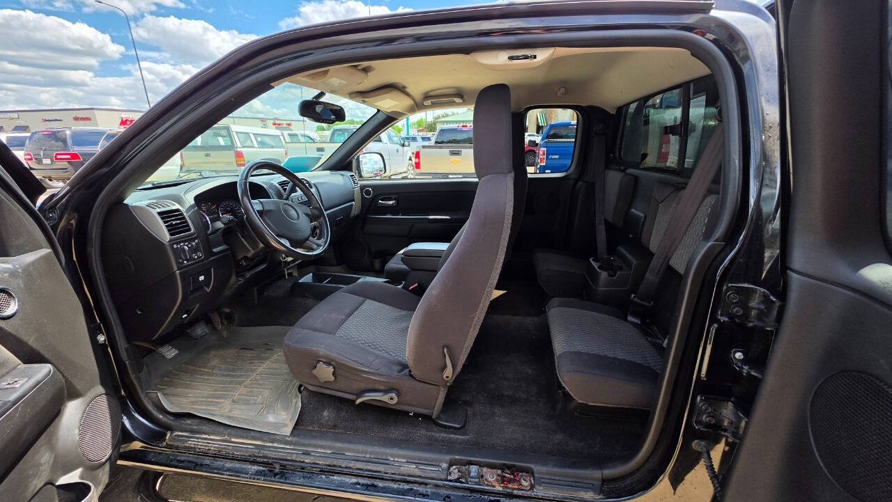 2012 Chevrolet Colorado LT 4x4 4dr Extended Cab w/2LT - Black exterior view 6