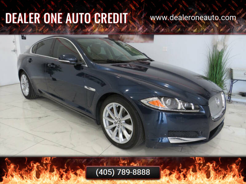 2013 Jaguar XF for sale at Dealer One Auto Credit in Oklahoma City OK