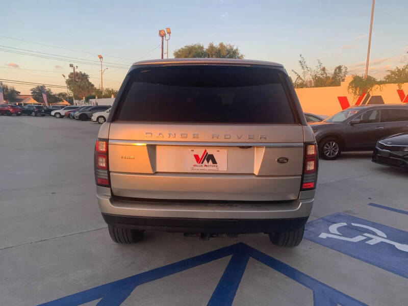 2016 Land Rover Range Rover HSE