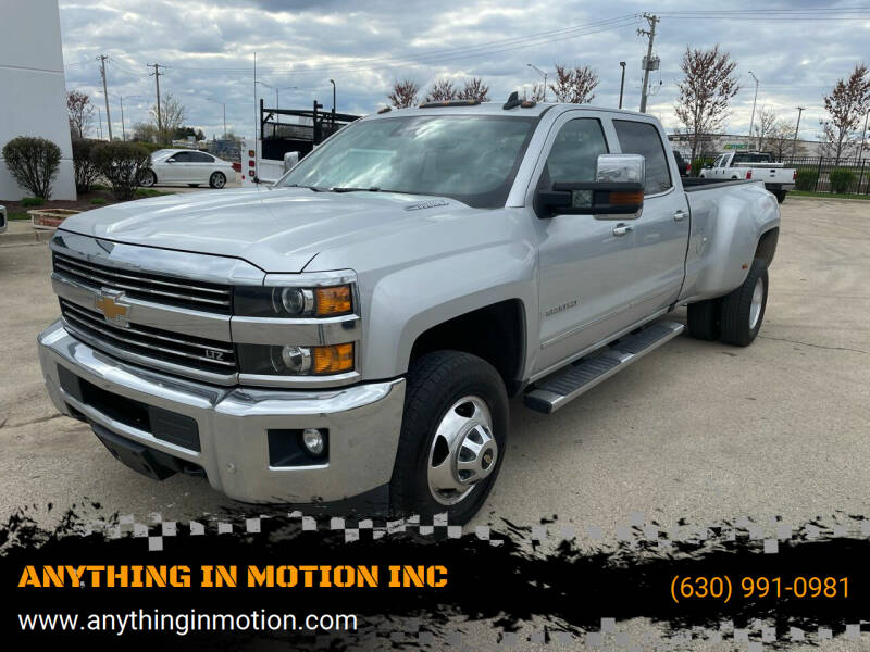 2016 Chevrolet Silverado 3500HD for sale at ANYTHING IN MOTION INC in Bolingbrook IL