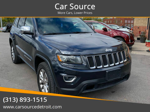 2014 Jeep Grand Cherokee for sale at Car Source in Detroit MI