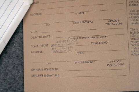 1993 Honda Prelude Si