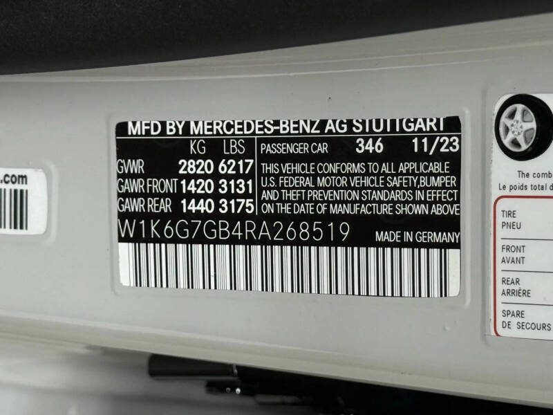 2024 Mercedes-Benz S-Class S 580 4MATIC