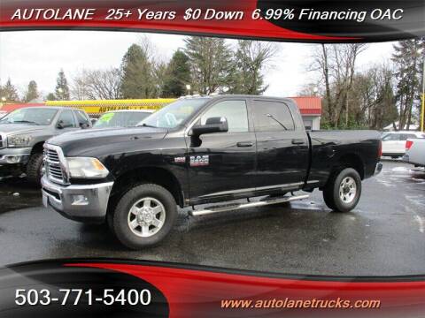 2013 RAM 2500 for sale at Auto Lane in Portland OR