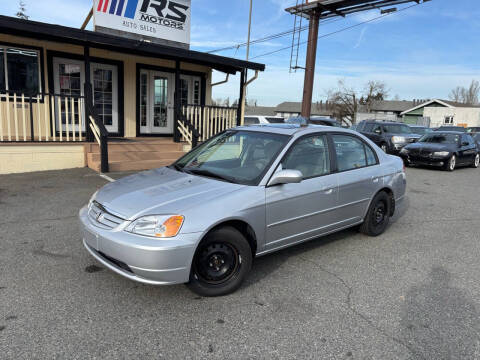 2002 Honda Civic for sale at RS Motors in Lynnwood WA