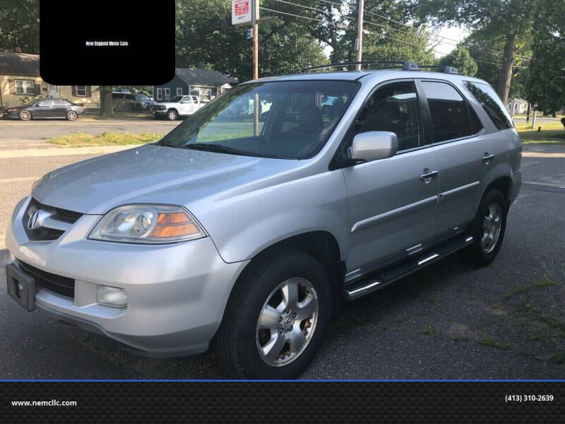 2004 Acura MDX for sale at New England Motor Cars in Springfield MA