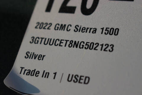 2022 GMC Sierra 1500