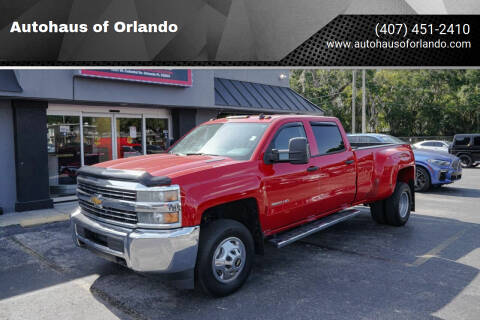 2015 Chevrolet Silverado 3500HD for sale at Autohaus of Orlando in Orlando FL