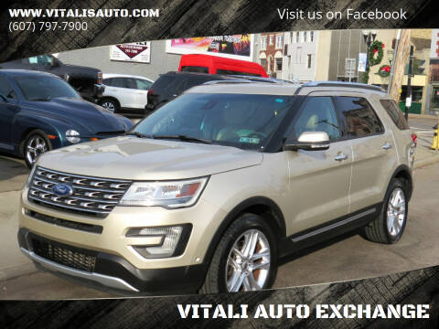 2017 Ford Explorer for sale at VITALI AUTO EXCHANGE in Johnson City NY