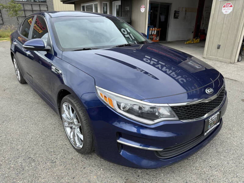 Used 2017 Kia Optima LX with VIN 5XXGT4L30HG130373 for sale in Olympia, WA