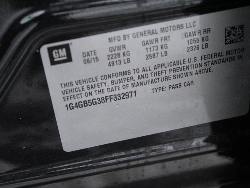 2015 Buick LaCrosse Leather