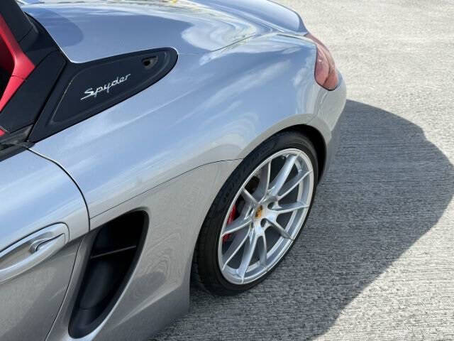 2016 Porsche Boxster Spyder