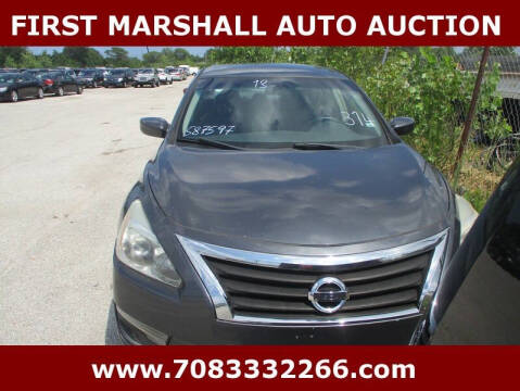 2012 Nissan Altima for sale at First Marshall Auto Auction in Harvey IL