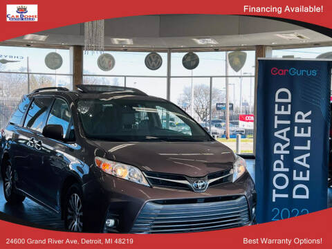 2020 Toyota Sienna for sale at CarDome in Detroit MI