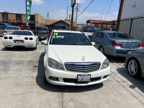2010 Mercedes-Benz C-Class for sale at The Lot Auto Sales in Long Beach CA