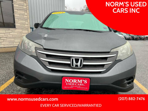 2014 Honda CR-V for sale at NORM'S USED CARS INC in Wiscasset ME