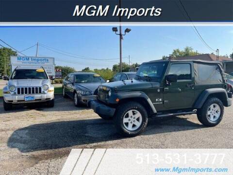 2007 Jeep Wrangler for sale at MGM Imports in Cincinnati OH