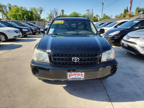 2003 Toyota Highlander for sale at Empire Auto Salez in Modesto CA