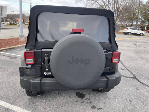 2018 Jeep Wrangler JK Unlimited Sport