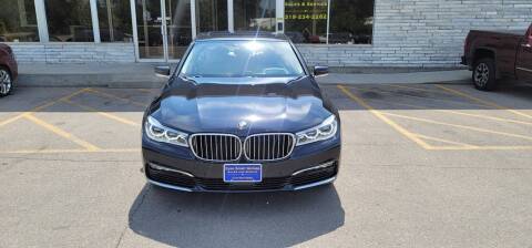 2016 BMW 7 Series for sale at Eurosport Motors in Evansdale IA