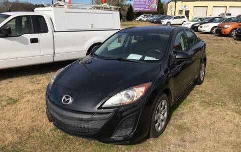 2012 Mazda MAZDA3 for sale at HWY 50 MOTORS in Garner NC